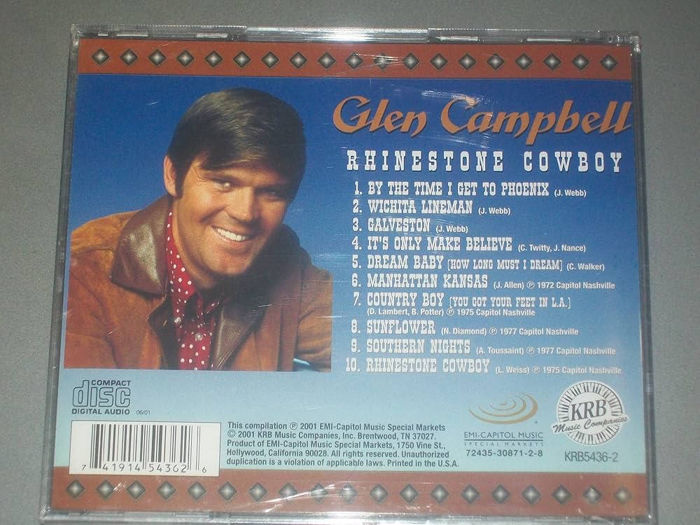 その他 Rhinestone Cowboy [CD] Amazon.com: Rhinestone Cowboy: CDs & Vinyl